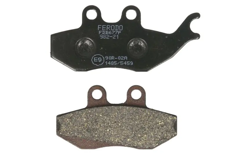 FERODO sada brzdových destiček, kotoučová brzda AJP PR3 125 (SUPRMOTARD), 200 (ENDURO), 125 (ENDURO), 200 (SUPERMOTARD) 08, APRILIA CLASSIC 50 92-98,