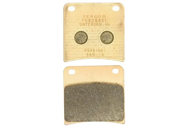 FERODO sada brzdových destiček, kotoučová brzda SUZUKI GSX 750F, 600F 88-97, VX 800 90-95 (2P239NS, 2P239SS, 59100 19820, 59100 20820, 59100 45B90,