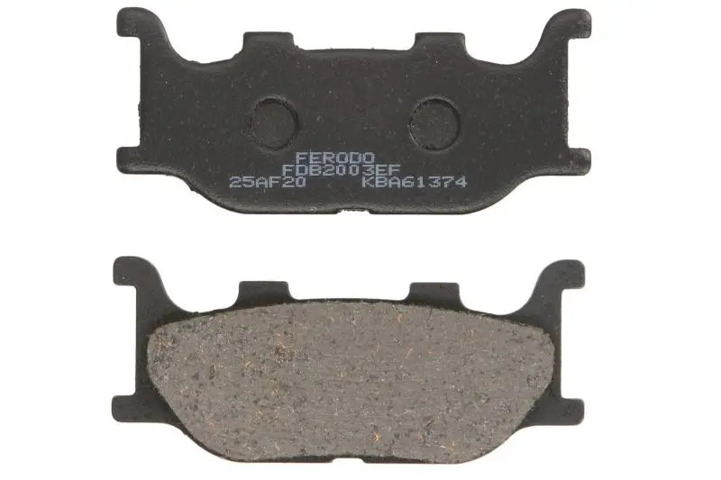 FERODO sada brzdových destiček, kotoučová brzda ITALJET JUPITER 150, 125, 250 01-02, KTM SX 525, 450 SMR 05-06, LINHAI MONARCH 125T, 150T 06, MBK