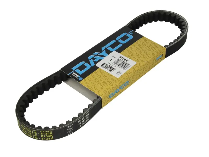 DAYCO hnací klínový řemen, variomatik KYMCO AGILITY 504T, 50R16 4T 05-08, BET&WIN 50 02-06, DINK 50 2T, LC, (CLASSIC) 99-07, GRAND 50 05, PEOPLE 50