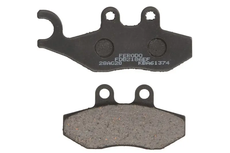 FERODO sada brzdových destiček, kotoučová brzda GILERA NEXUS 300 IE 09-12, PIAGGIO/VESPA BEVERLY 300RST 4V 4T IE, 125RST 4T-4V I.E. 10-13, CARNABY 125