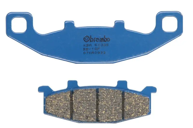 BREMBO sada brzdových destiček, kotoučová brzda KAWASAKI ER 500 (TWISTER) 97-00, EX 500 (NINJA), 400 (NINJA) 87-95, GPX 250R, 600R, 750 (BLACBKIRD),