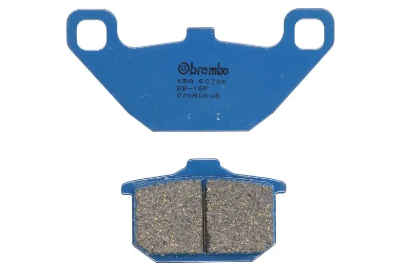 BREMBO sada brzdových destiček, kotoučová brzda HYOSUNG GA 300 98, KAWASAKI EL 250 (ELIMINATOR) 91-95, EN 450 (LTD), 500 (VULCAN) 85-93, EX 250