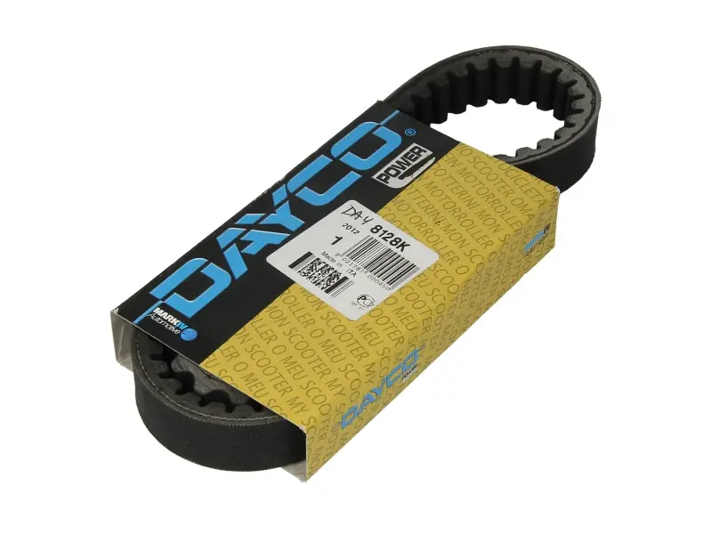 DAYCO hnací klínový řemen, variomatik APRILIA SR 150 2T, 125 99-01, BENELLI VELVET 150, 125 99, ITALJET JUPITER 150, 125 01-02, MILLENIUM 125, 150