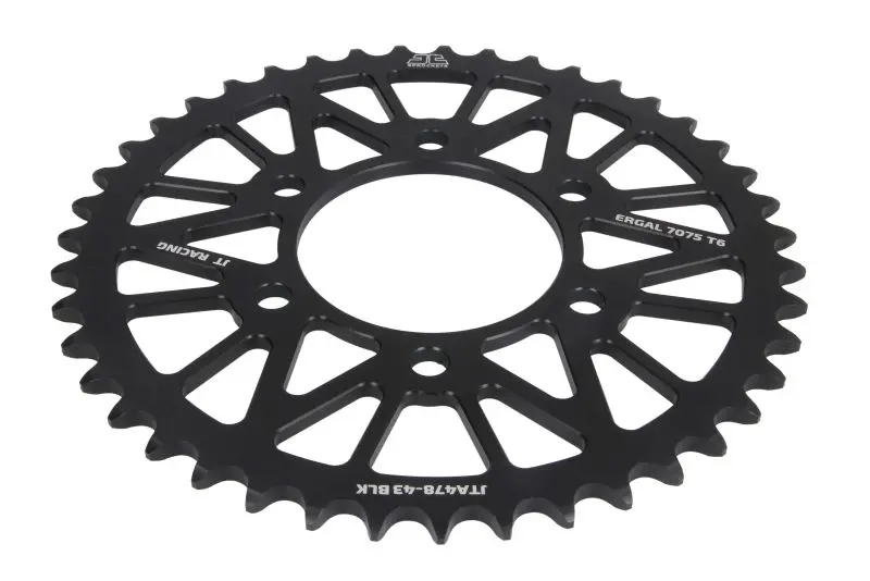 JT SPROCKETS řetězová rozeta KAWASAKI KXT 250 A (TECATE) 84-85, ZX-6R 636, 600 (NINJA), 636 (ABS) 98-19, ZX-6RR 600 (NINJA) 04-06, ZX-7RR 750 N