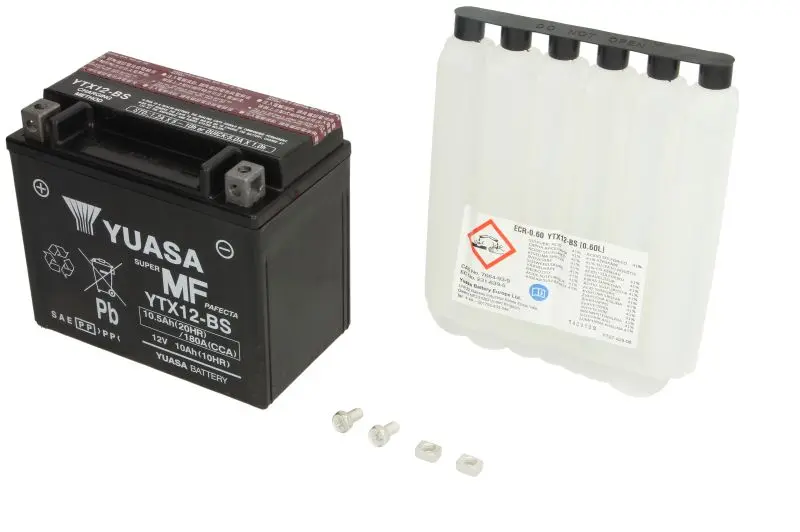 YUASA startovací baterie AEON COBRA 320, 220, 350 06-09, CROSSLAND 300, 350RX 06-09, APRILIA ATLANTIC 500 (SPRINT), (SPRINT) 02-10, PEGASO 650