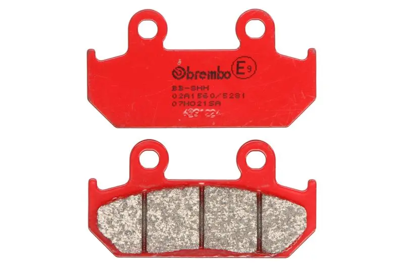 BREMBO sada brzdových destiček, kotoučová brzda HONDA CBR 600 F 87-90, XRV 750 (AFRICA TWIN) 90-93 (07HO21SC, 2P216NS, 2P216ST, FDB2113ST,