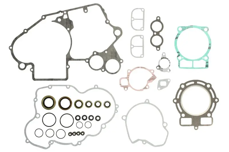 WINDEROSA kompletní sada těsnění, motor KTM EXC 400G, 400RAC., 450G, 400, 450 00-07, MXC 400, 450G, 400RAC. 01-05, SX 400 4T, RAC., (SIX DAYS) 98-02,