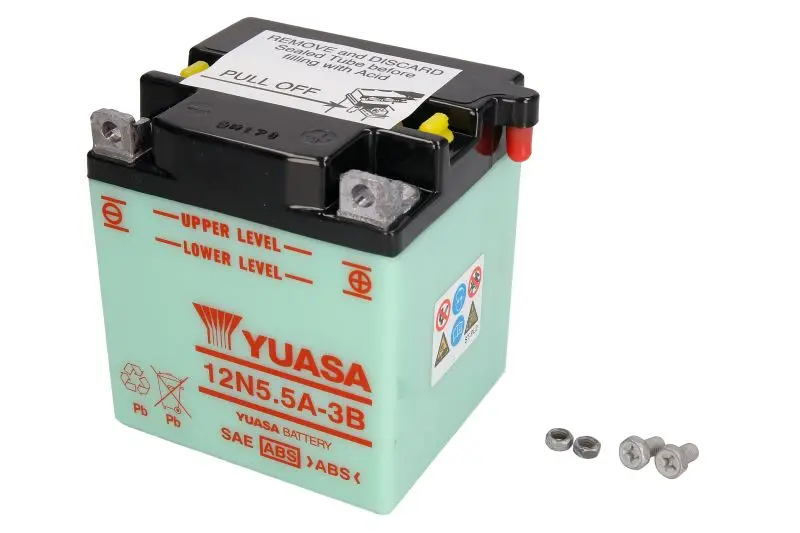 YUASA startovací baterie YAMAHA RD 400, 125, 250, 125DX, 350 75-79 (12N5.5A-3B, 0092M40200, 506012004, M4020, 12N5.5A-3B, 12N5.5A-3B, 506 012 004, 506