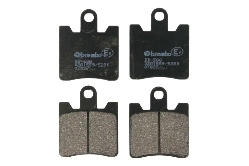BREMBO sada brzdových destiček, kotoučová brzda SUZUKI AN 400 (BURGMAN), 250 (BURGMAN) 98-07, YAMAHA FJR 1300 A (ABS) 06-09 (2P265NS, FDB2085AG,