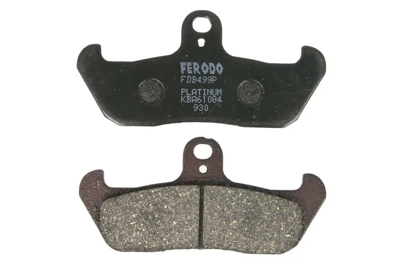 FERODO sada brzdových destiček, kotoučová brzda MOTO MORINI COGUARO 350 90, DART 350 88, EXCALIBUR 350 RLX, 501 89-90, NEW 350, 501 89 (07BB0907,