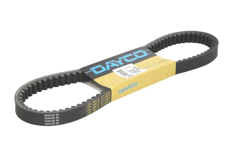 DAYCO hnací klínový řemen, variomatik APRILIA SCARABEO 125 GT, (STREET) 03-07, SPORTCITY 125 (CUBE) 04-13, PIAGGIO/VESPA BEVERLY 125 (SPORT), RST,