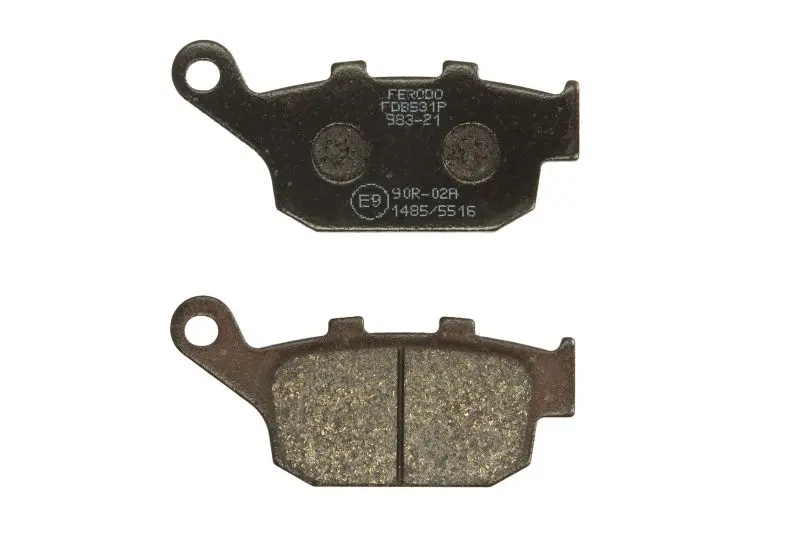FERODO sada brzdových destiček, kotoučová brzda BUELL BLAST 500 00-01, M2 1200 (CYCLONE) 98-02, S1 1200 (W.LIGHTN.), (LIGHTNING) 98-99, S3 1200