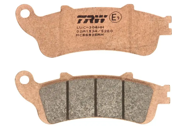 TRW MOTO sada brzdových destiček, kotoučová brzda HONDA FES 250 (FORESIGHT), 150 (PANTHEON), 125 2T (PHANTEON), 125 4T (PHANTEON) 98-06 (B0068NQB7Y)
