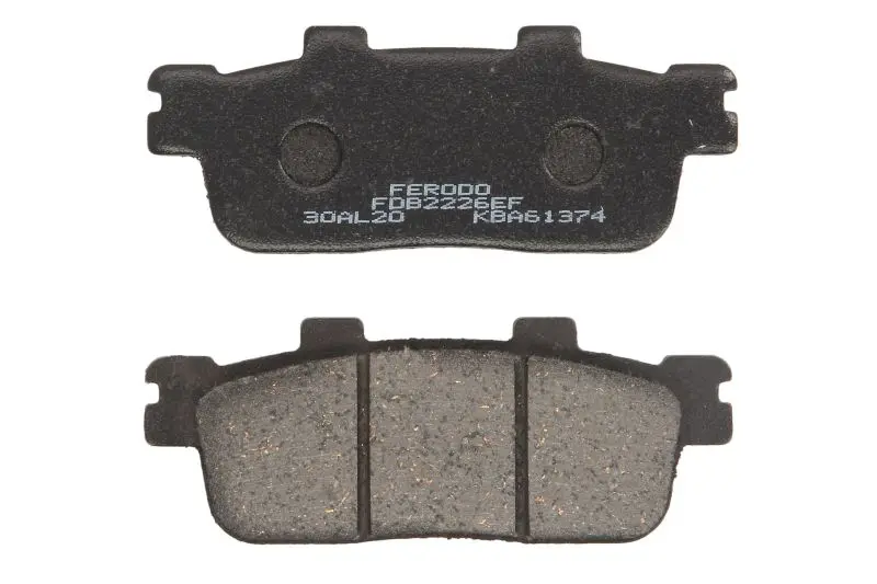 FERODO sada brzdových destiček, kotoučová brzda PEUGEOT LXR 125, 200 10-12, SANGYANG/SYM GTS 125, 125 (JOYMAX), 250 06-09, HD 125 EVO DT, 200, 125