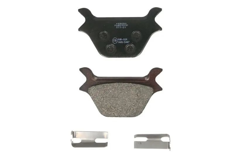 FERODO sada brzdových destiček, kotoučová brzda HARLEY DAVIDSON FLST 1340 (HERIT.SOFT.) 87-90, FLSTC 1340 (HERIT.SOFT.CL.) 88-99, FLSTF 1340 (FAT BOY)