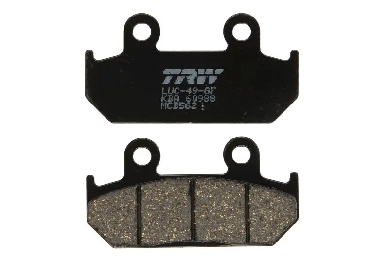 TRW MOTO sada brzdových destiček, kotoučová brzda HONDA CB 450S, 350SG 86-89, CBR 600F, 500F 87-94, CBX 450 S 87, NSR 250 R 86-96, VFR 400 R 86-87, VT
