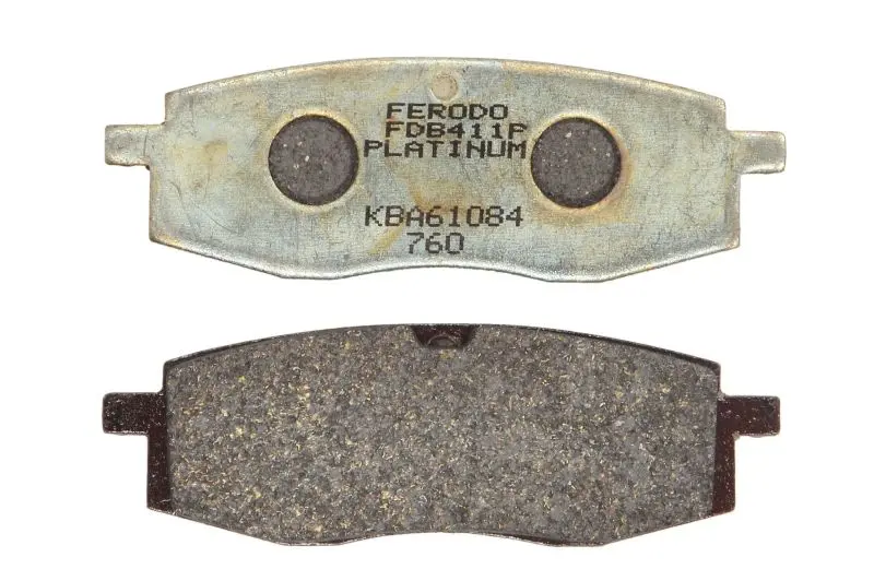FERODO sada brzdových destiček, kotoučová brzda YAMAHA TT 600, 350 85-99, YZ 250, 125, 490 85-88 (FDB411) ( )