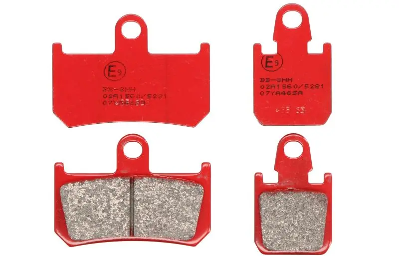 BREMBO sada brzdových destiček, kotoučová brzda YAMAHA FZ1 1000 N 07-11, MT-01 1700 07-11, YZF-R1 1000 07-12 (MT07YA46SA, 07YA46SC, 2P321ST,