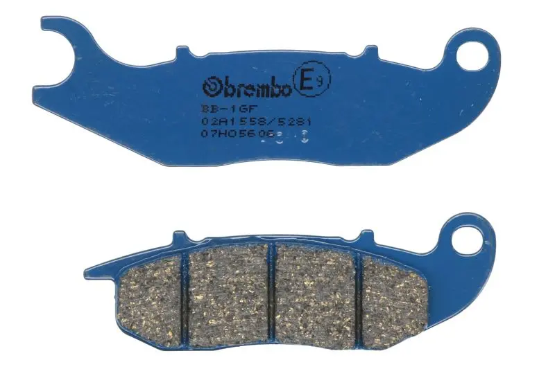 BREMBO sada brzdových destiček, kotoučová brzda HONDA ANF 125 (INNOVA) 07-08, CBR 125 R 04-12 (B005FKGPOA, 2P305NS, FDB2169AG, FDB2169CP211) ( )
