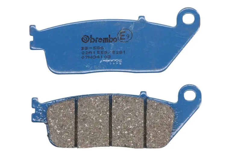 BREMBO sada brzdových destiček, kotoučová brzda CAGIVA NAVIGATOR 1000 01-05, DAELIM ROADWIN 125 04-06, VL 125 (DAYSTAR), (DAYSTAR CL.) 03-06, HONDA CB
