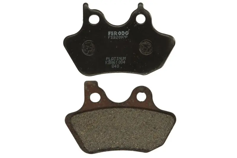 FERODO sada brzdových destiček, kotoučová brzda HARLEY DAVIDSON XL 1200 C (SP.CUST.) 00-03, XLH 883 (SP.HUGGER) 00 (B002TMBA8S, FDB2097, 07HD1210,