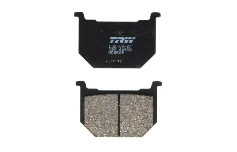 TRW MOTO sada brzdových destiček, kotoučová brzda SUZUKI GN 250 83-02, GS 1000G, 850G 80-86, GSX 750 L (CHOP.), EF, ES 80-86 (B0053AQB32, FDB218ST,