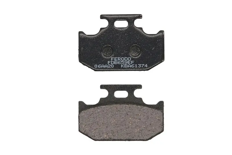 FERODO sada brzdových destiček, kotoučová brzda KAWASAKI KX 500, 250, 125 89-97, SUZUKI DR 350S, 350, 350SE, 650E 90-99, RM 125, 250 89-95, YAMAHA TT