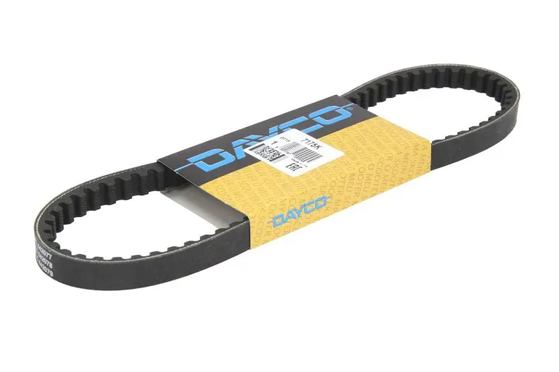 DAYCO hnací klínový řemen, variomatik MBK EVOLIS 50 92-95, FIZZ 50 94-95, FORTE 50 94-96, TARGET 50 91-95, YA 50 (EVOLIS) 93, MALAGUTI F10 50