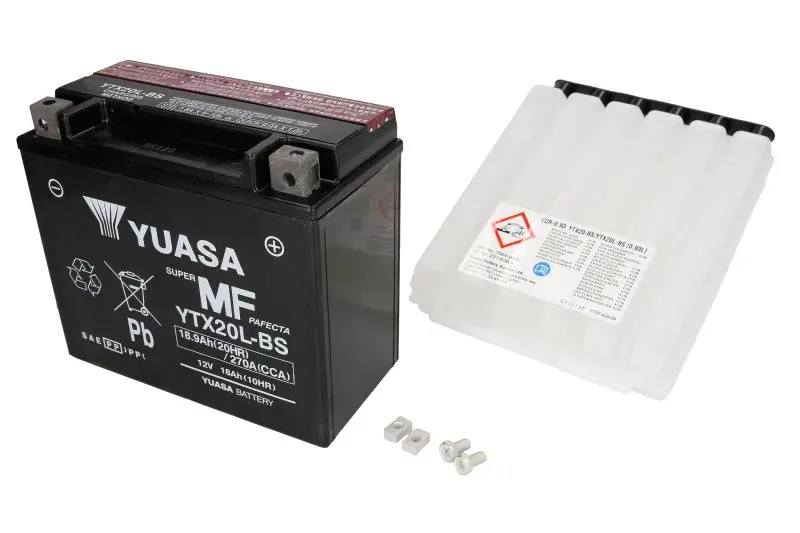 motobaterie YUASA YTX20L-BS (12V 18Ah)