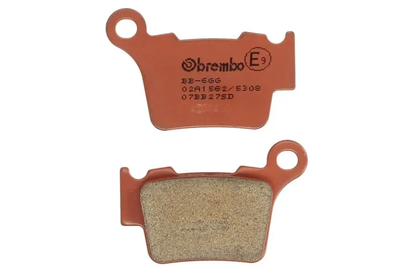 BREMBO sada brzdových destiček, kotoučová brzda KTM EXC 450 08-11, EXC-R 450 08-11 (MT07BB27SD, 07BB2750, 2P299ST) ( )