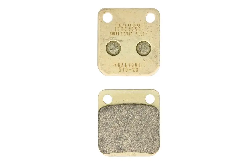 FERODO sada brzdových destiček, kotoučová brzda CAGIVA WR 125 93, DAELIM ALTINO 100, 125 99-01, CORDI 50 AC 04-06, DELFINO 100 99-01, E-FIVE 50 03-06,