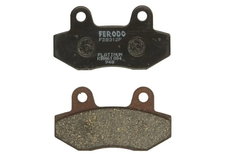FERODO sada brzdových destiček, kotoučová brzda HONDA CH 125 (SPACY) 98-99, MBX 50 SD 85-88, HYOSUNG GT 650R (SPORTTOURING), 650S (SPORT), 125R