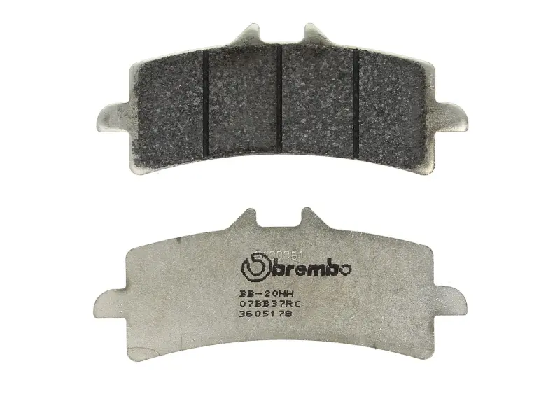 BREMBO sada brzdových destiček, kotoučová brzda APRILIA RSV 1000 RSV4 R ABS, RSV4 R FACTORY, (FACTORY), RSV4 FACTORY ABS, R, RSV4 R APRC ABS 09-15,