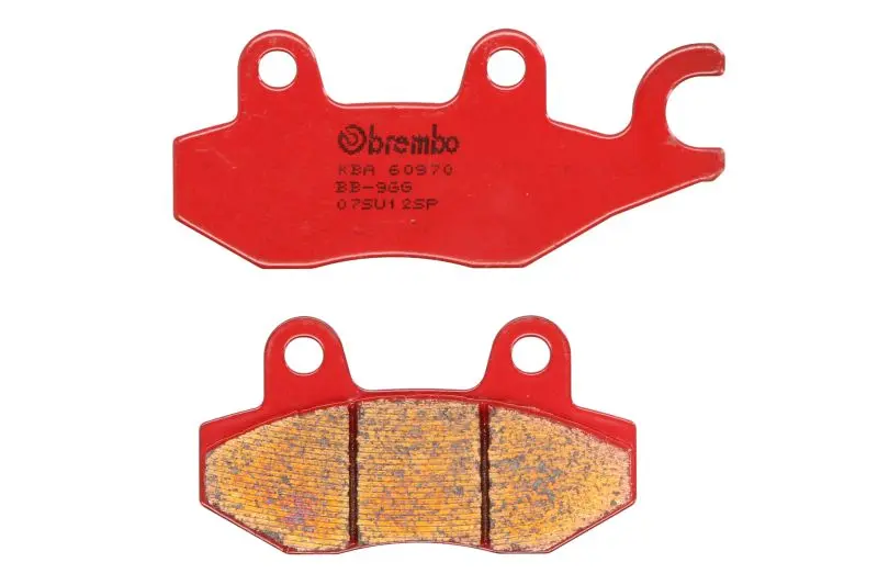 BREMBO sada brzdových destiček, kotoučová brzda TRIUMPH SPRINT 1050 ST, GT 05-14, THRUXTON 1200 R 16-20 (MT07SU12SP, 07SU1215, 07YA21SD, 2P211GS,