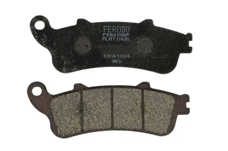 FERODO sada brzdových destiček, kotoučová brzda HONDA CBR 1100 XX (BLACKBIRD) 98-08, GL 1800 A (GOLDWING ABS) 01-07, NT 650V (DEAUVILLE), 680VA