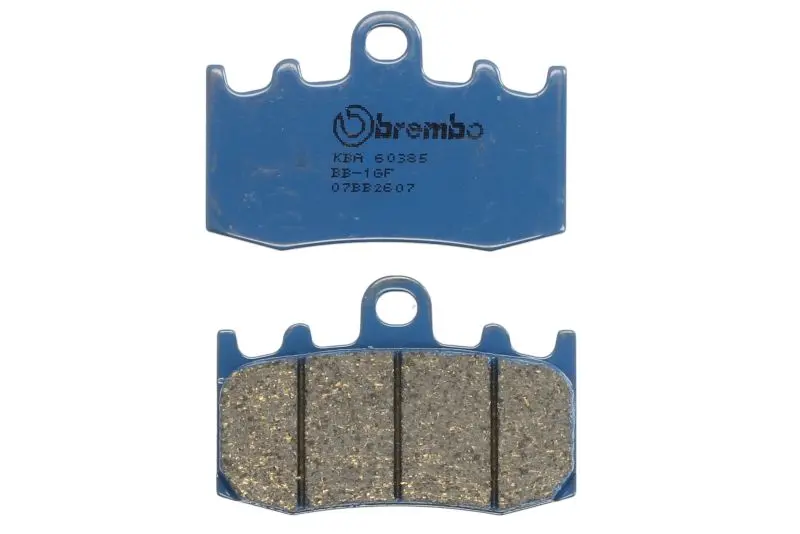 BREMBO sada brzdových destiček, kotoučová brzda BMW K 75, 1200LT, 1200GT, 1200R, 1200RS, 1200S 91-06, R 1100S, 1150RT, 1100S INTEGRAL ABS, 1150RS,