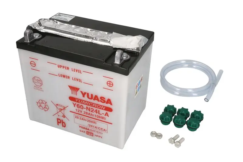 YUASA startovací baterie KAWASAKI ZN 1300 (VOYAGER) 83-88, MOTO GUZZI CALIFORNIA 1000II, 1000III, 1100 82-00, CONVERT 1000 81, DAYTONA 1000 91-97, LM