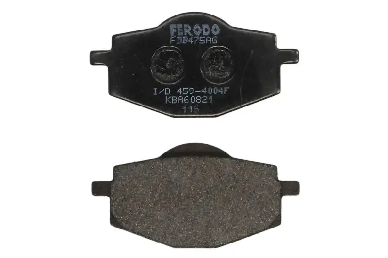 FERODO sada brzdových destiček, kotoučová brzda YAMAHA DT 80LC II, 125R 85-03, TT 600 85-92, XC 125 TR (CYGNUS) 97-99, XT 350, 600Z (TENERE) 86-91