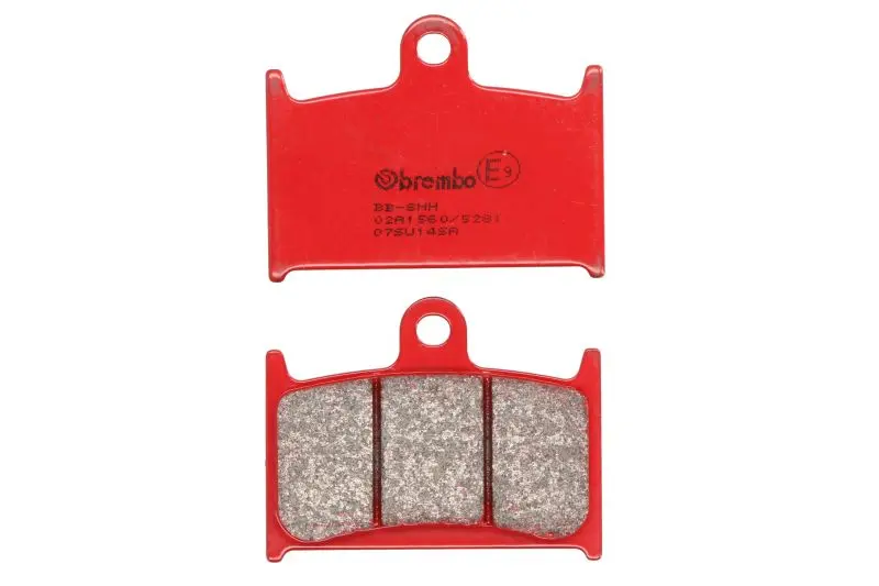 BREMBO sada brzdových destiček, kotoučová brzda SUZUKI GSF 1200 (BANDIT) 96-00, GSX-R 750, 600, 1100 88-07, RF 900 R 94-97, TRIUMPH DAYTONA 955I, 600,