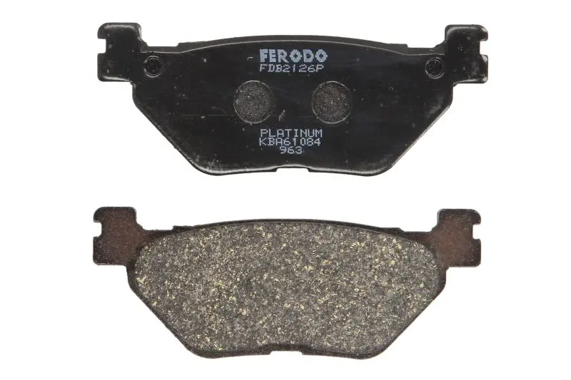 FERODO sada brzdových destiček, kotoučová brzda YAMAHA FJR 1300 01-02, XP 500 (TMAX), 530 (TMAX) 01-15 (B002TMGVF0, FDB2126, 07052, MT07052) (FERODO)