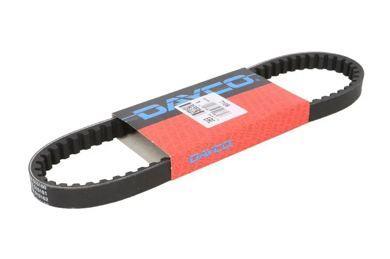 DAYCO hnací klínový řemen, variomatik PIAGGIO/VESPA SFERA 50 (MAQUILLAGE), 50, 80 ((-02.94)) 91-93, ZIP 50 (BASE) 92-09 (B0068O40LC, 7106, 286175,
