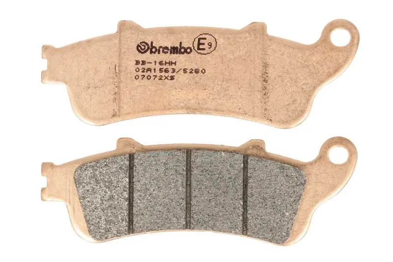 BREMBO sada brzdových destiček, kotoučová brzda HONDA FES 250 (FORESIGHT) 99-05, FJS 600A (SILVER WING ABS), 600D (SILVER WING), 400A ABS (SILVER
