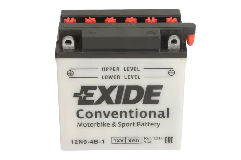 Motobaterie EXIDE BIKE Conventional 9Ah, 12V, EB9-B / 12N9-4B-1