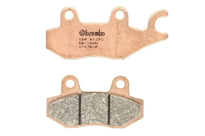 BREMBO sada brzdových destiček, kotoučová brzda PEUGEOT GEOPOLIS 300 10-14, SATELIS 500, 400 IE, 300IE, 400RS 07-16 (MT07076XS) (BREMBO sada)