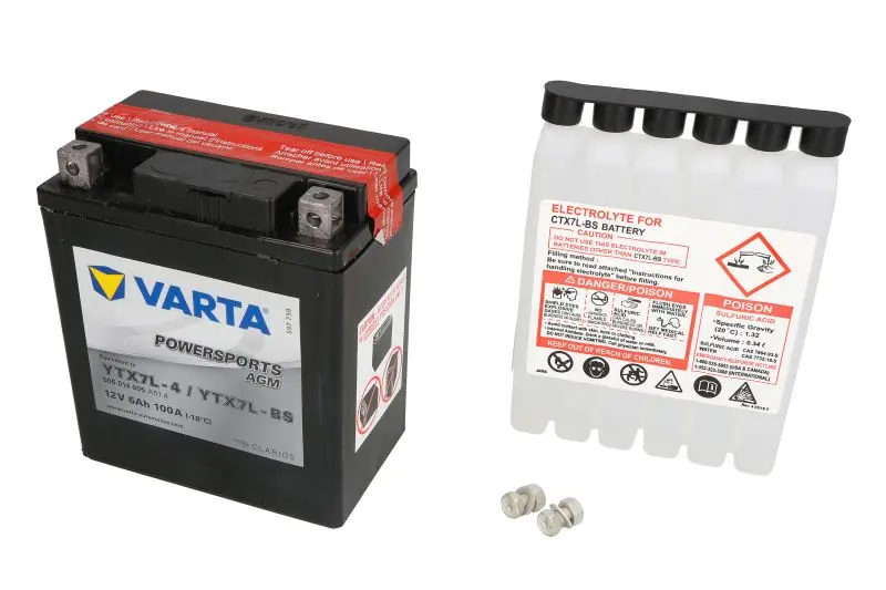 VARTA startovací baterie APRILIA COMPAY 125 AC CUSTOM 09-10, MOJITO 125 (CUSTOM), 150 04-10, RS4 125 11-17, SR 125 (RACING), 150 2T, 125 99-02, BIMOTA