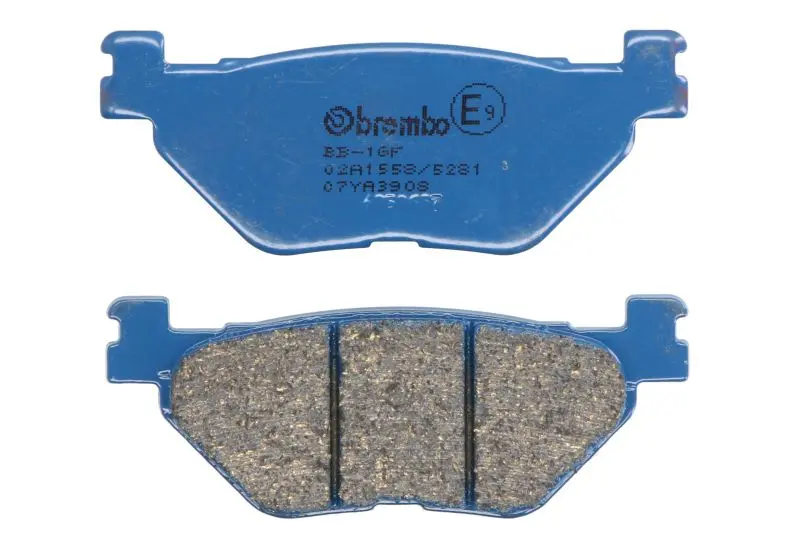 BREMBO sada brzdových destiček, kotoučová brzda HYOSUNG GV 650 05, YAMAHA FJR 1300 A (ABS) 01-12, TDM 900 A (ABS) 02-12, XV 1700 (ROAD STAR WARRIOR)