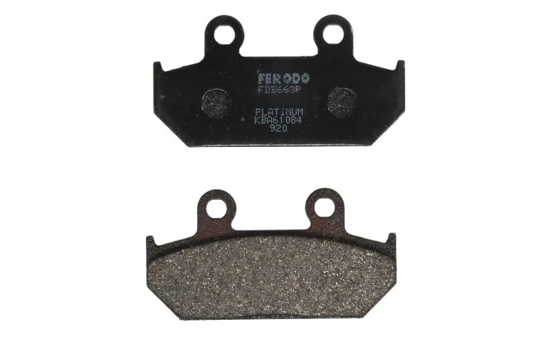 FERODO sada brzdových destiček, kotoučová brzda CAGIVA CANYON 600 96-97, ELEFANT 750E (LUCKY EXPL.), 900IE GT, 900IE (LUCKY EXPL.), 900E AC (LUCKY