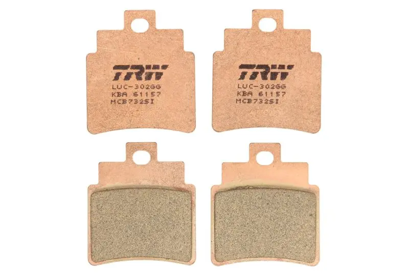 TRW MOTO sada brzdových destiček, kotoučová brzda KYMCO KXR 250 (SPORT) 04-07, MXU 250 04-10, MAXXER 300 06-10 (B005N4ODMO) (TRW MOTO sada brzdových)