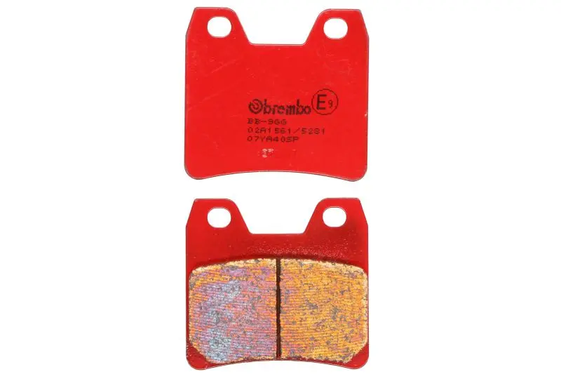 BREMBO sada brzdových destiček, kotoučová brzda YAMAHA XJR 1300 02-12 (MT07YA40SP, 2P207NS, 2P207SS, MCB725LF, MTFD329G1054) (BREMBO sada brzdových)